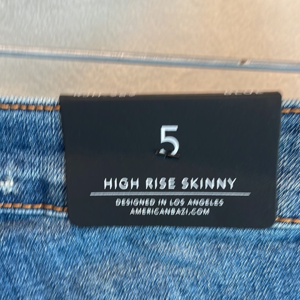 High Rise Skinny Ripped Jeans - Picture 3 of 5